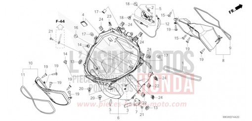 LUGGAGE BOX NC750XAS de 2025